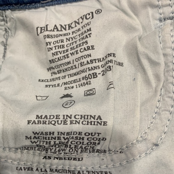 BLANKNYC The Great Jones Mid-Rise Zipper Trim Jeans - Picture 5 of 8